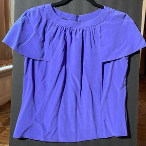 ESCADA Vintage Medici Coctail Blouse Perry-winkle 36 *NEW w/Tag*
